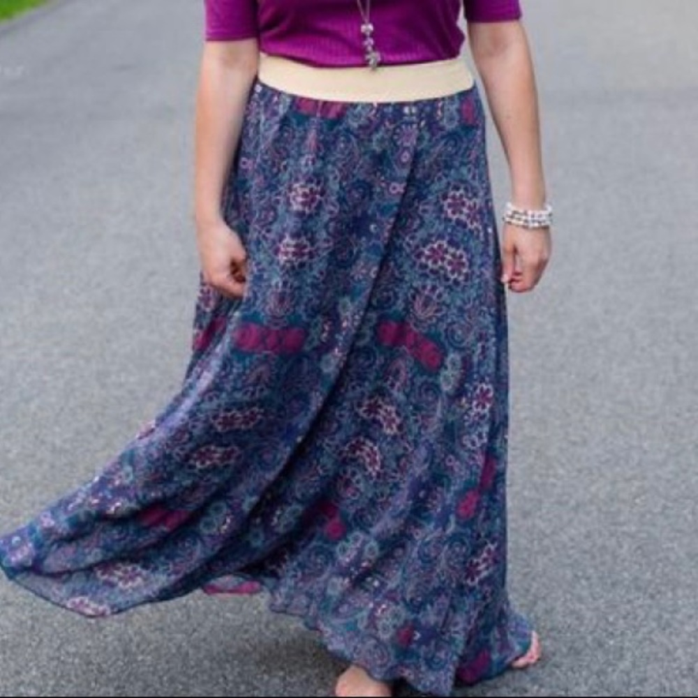 Lularoe Lucy maxi skirt
